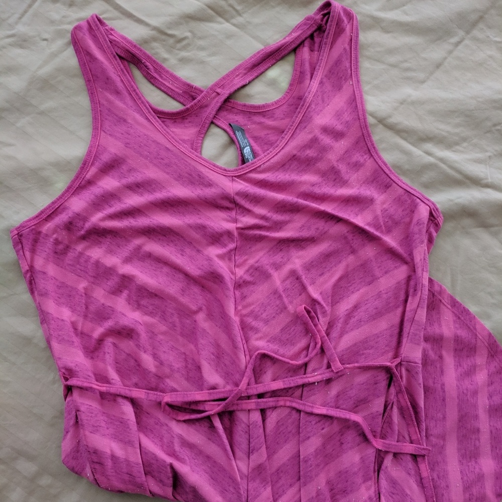 Northface pink tank dress